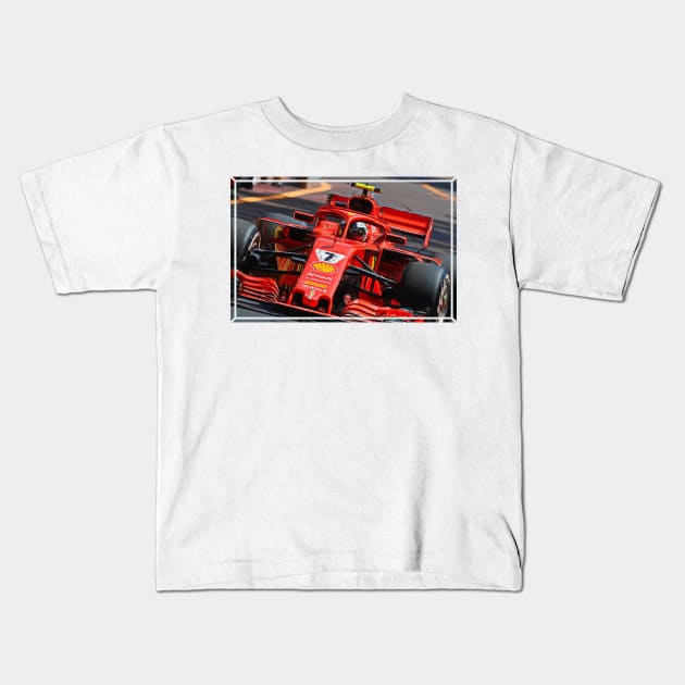 Kimi 2018 Kids T-Shirt by DeVerviers